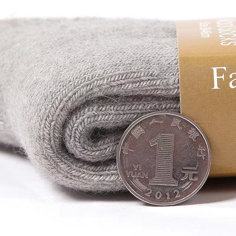 4 คู่/ล็อตผู้ชายฤดูหนาว Super  - Thermal Sock Wool บทวิจารณ์และราคา